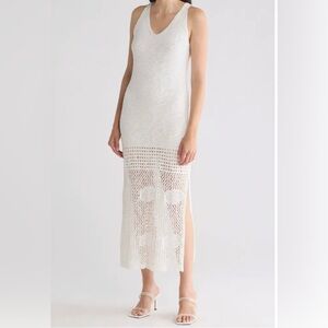 ⭐️NEW⭐️ Maxi Knit Crochet Dress